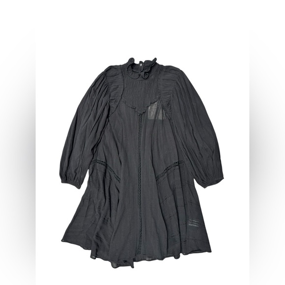 Isabel Marant Isma Mini Dress Black NWT - Picture 7 of 12